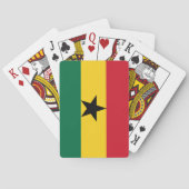Ghana Flag Pokerkaarten (Achterkant)