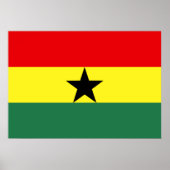 Ghana Flag Poster (Voorkant)
