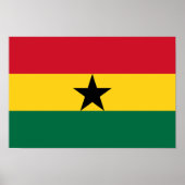 Ghana Flag Poster (Voorkant)