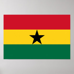 Ghana Flag Poster