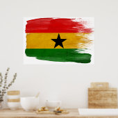 Ghana Flag Posters (Keuken)