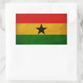 Ghana Flag Rechthoekige Sticker (Tas)