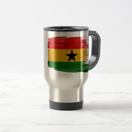 Ghana Flag Reisbeker (Voorkant rechts)