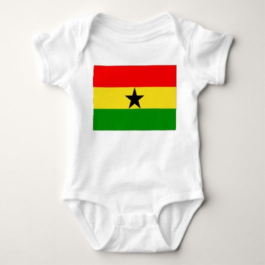 Ghana Flag Romper (Voorkant)
