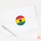 Ghana Flag Ronde Sticker (Envelop)