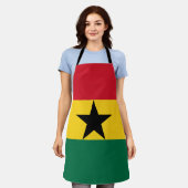 Ghana Flag Schort (Gedragen)
