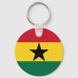 Ghana Flag Sleutelhanger