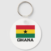 Ghana Flag Sleutelhanger (Voorkant)