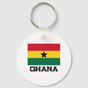 Ghana Flag Sleutelhanger