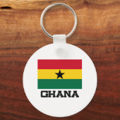 Ghana Flag Sleutelhanger (Voorkant)