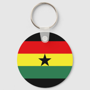 Ghana Flag Sleutelhanger