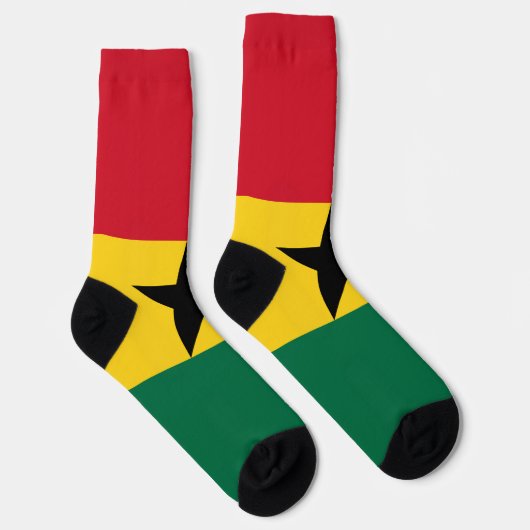 Ghana Flag Sokken (Rechts)