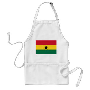 Ghana Flag Standaard Schort