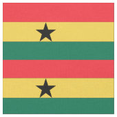 Ghana Flag Stof (Close Up)