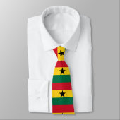 Ghana Flag Stropdas (Gebonden)