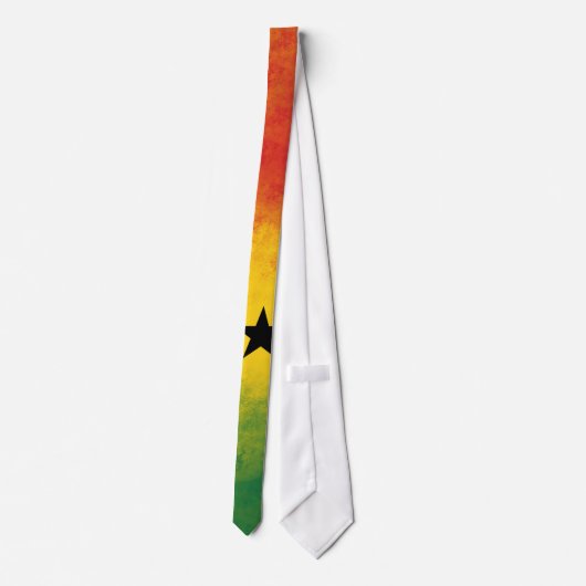 Ghana Flag Stropdas (Achterkant)