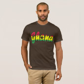 Ghana Flag T-shirt (Voorkant volledig)