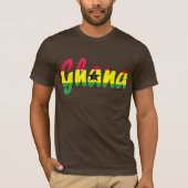Ghana Flag T-shirt (Voorkant)