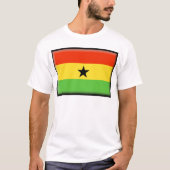 Ghana Flag T-shirt (Voorkant)