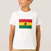 Ghana Flag T-shirt (Voorkant)