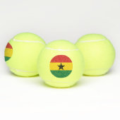 Ghana Flag Tennisballen (Multi)
