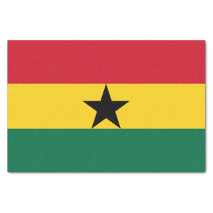 Ghana Flag Tissuepapier