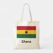 Ghana Flag Tote Bag (Achterkant)