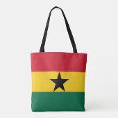 Ghana Flag Tote Bag (Achterkant)