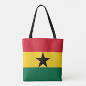Ghana flag Tote Tote Bag (Achterkant)
