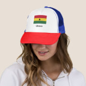 Ghana Flag Trucker Pet (In situ)
