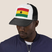 Ghana Flag Trucker Pet (In situ)