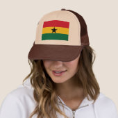 Ghana Flag Trucker Pet (In situ)