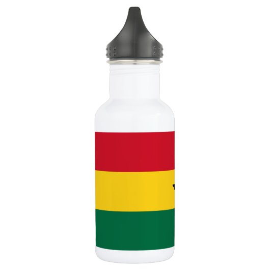 Ghana Flag Waterfles (Links)