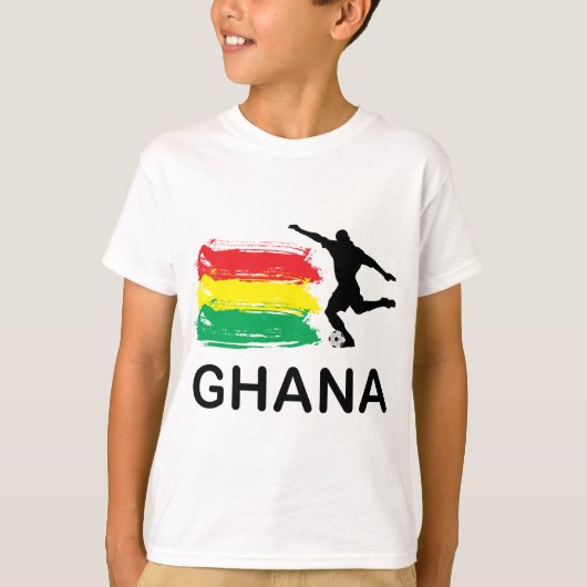 Ghana Football T-shirt (Voorkant)