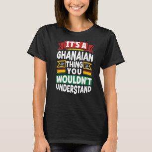 Ghana Ghana is een Ghanese vlag T-shirt