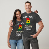 Ghana Ghanaian Flag Map Travel Vocation Gifts T-shirt (Unisex)