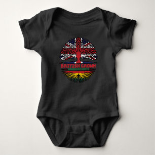 Ghana Ghanaian Uk Verenigd Koninkrijk - Britse boo Romper