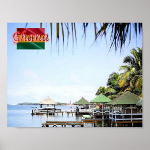 Ghana - Ghanese kust - Poster