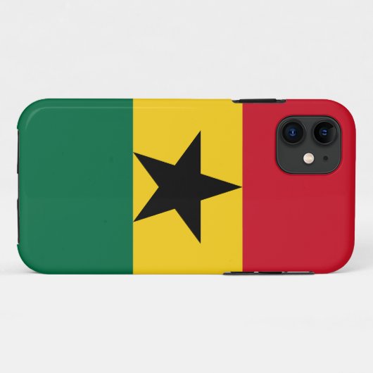 Ghana - Ghanese vlag Case-Mate iPhone Case (Achterkant (horizontaal))
