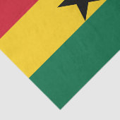 Ghana & Ghanese Vlag weefsel papier /mode (Detail)