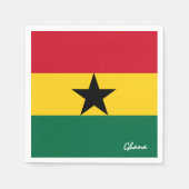 Ghana & Ghanian Flag party mode/sportfans Servet (Voorkant)