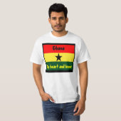 Ghana-hart en T-shirts thuis (Voorkant volledig)