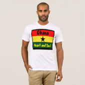 ghana-hart en ziel t-shirts (Voorkant volledig)