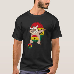 Ghana Hedégel Ghana Vlag Ghanese Pride Ghana Foot T-shirt