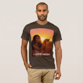GHANA - I LOVE COCOA T-SHIRT (Voorkant volledig)