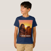 GHANA - I LOVE COCOA T-SHIRT (Voorkant volledig)