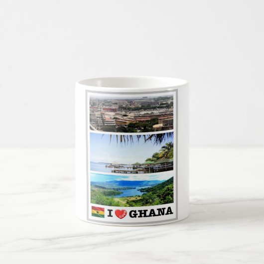 Ghana - I Love - Koffiemok (Center)