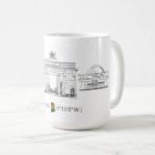 Ghana Icons koffie mok (Voorkant rechts)