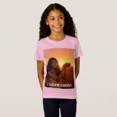 GHANA - IK HOU VAN COCOA T-SHIRT (Voorkant volledig)