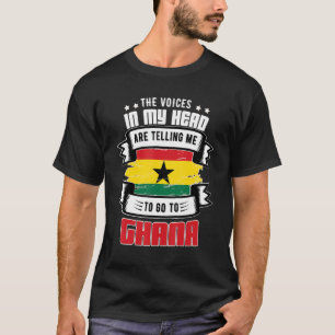 Ghana in mijn hoofd t-shirt